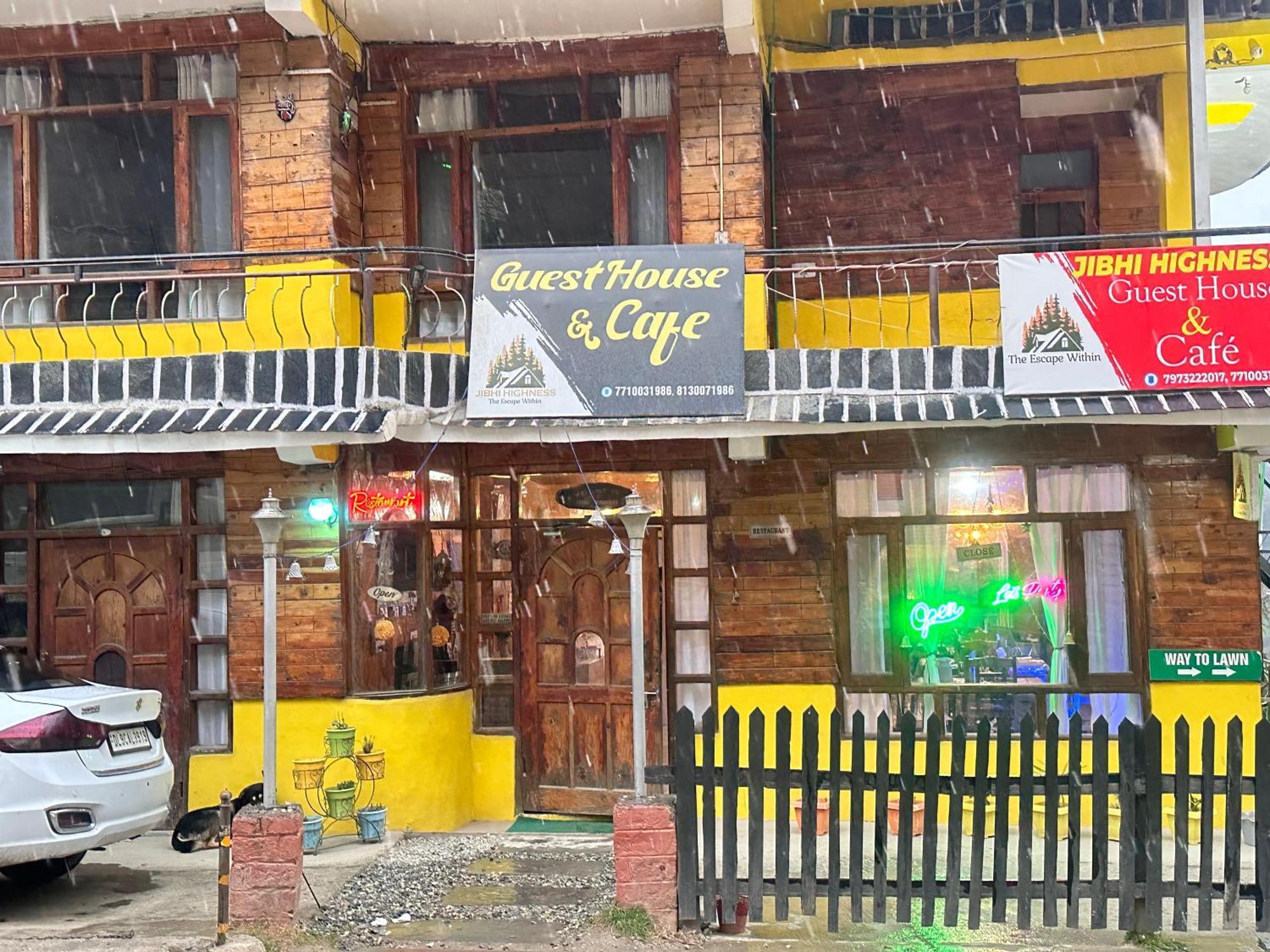 Hotel Jibhi Highness River Side Exterior foto